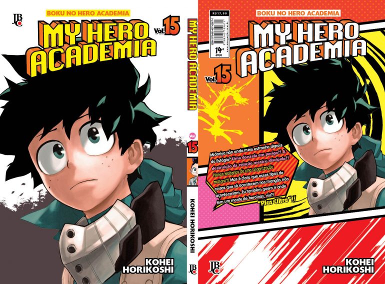 My Hero Academia Capa Completa Editora Jbc