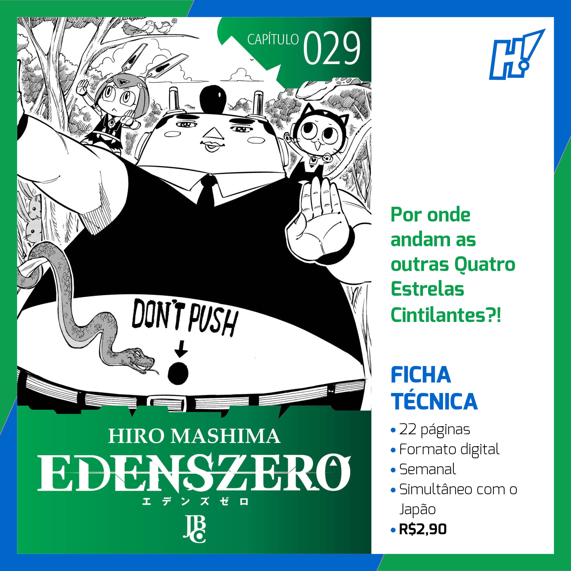 Edens Zero Cap Tulo Editora Jbc