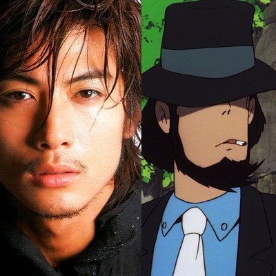 Tetsuji Kamayama, de NANA, como o braço-direito e atirador Daisuke Jigen