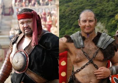 Gladiadores romanos no Japão, ou japoneses em Roma, ainda estamos decidindo.
