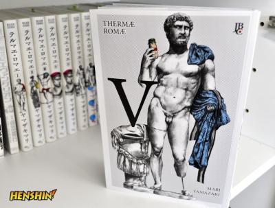 Capa do vol. 5 de Thermæ Romæ