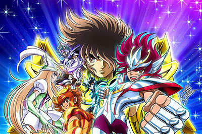 A turminha de Saint Seiya Omega.
