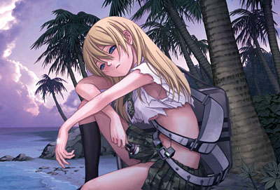 A misteriosa musa de Btooom!