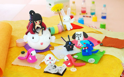 O cãozinho de 1º de Abril do CLAMP marca presença.