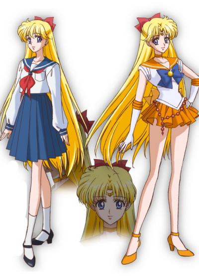 Minako, Sailor Venus - Voz de Shizuka Itou (Kunogi Himawari em xxxHolic, Momoka em HeartCatch Precure)