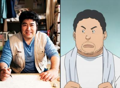 Sarutoki Minagawa (Death Note) como Takuro Nakai. Será que ele vai engordar num próximo filme?