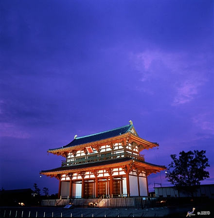 Palácio Imperial de Nara nos dias atuais