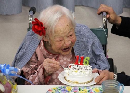 Missao completa 116 anos e é a pessoa mais velha do mundo