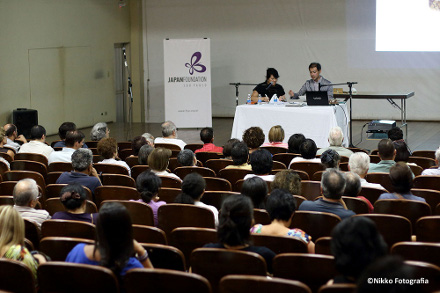 Kiyotaka Tsuyuki veio ao Brasil para falar sobre as técnicas de marchetaria aplicadas no Japão
