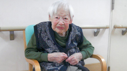 Misao Okawa faz 117 anos em 4 de março de 2015