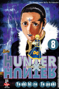 capa de Hunter X Hunter #08