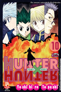 capa de Hunter X Hunter #10