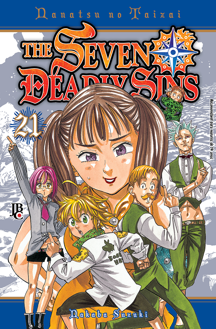 The Seven Deadly Sins  JBC vai publicar o mangá Nanatsu no Taizai no  Brasil [ATUALIZADO]