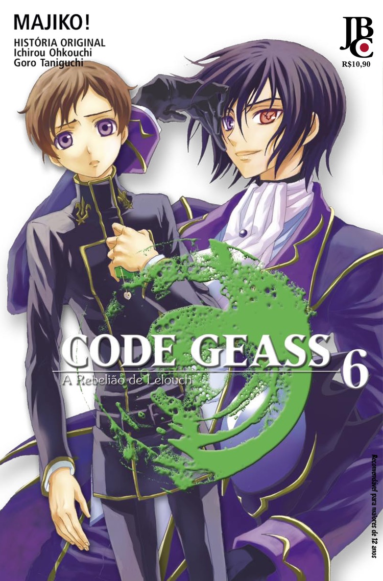 Coleção: Code Geass - A Rebelião de Lelouch (08 volumes)