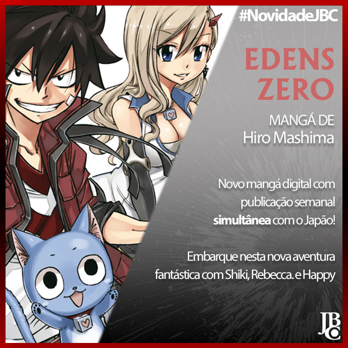 Criador de Fairy Tail e Edens Zero anuncia novo mangá