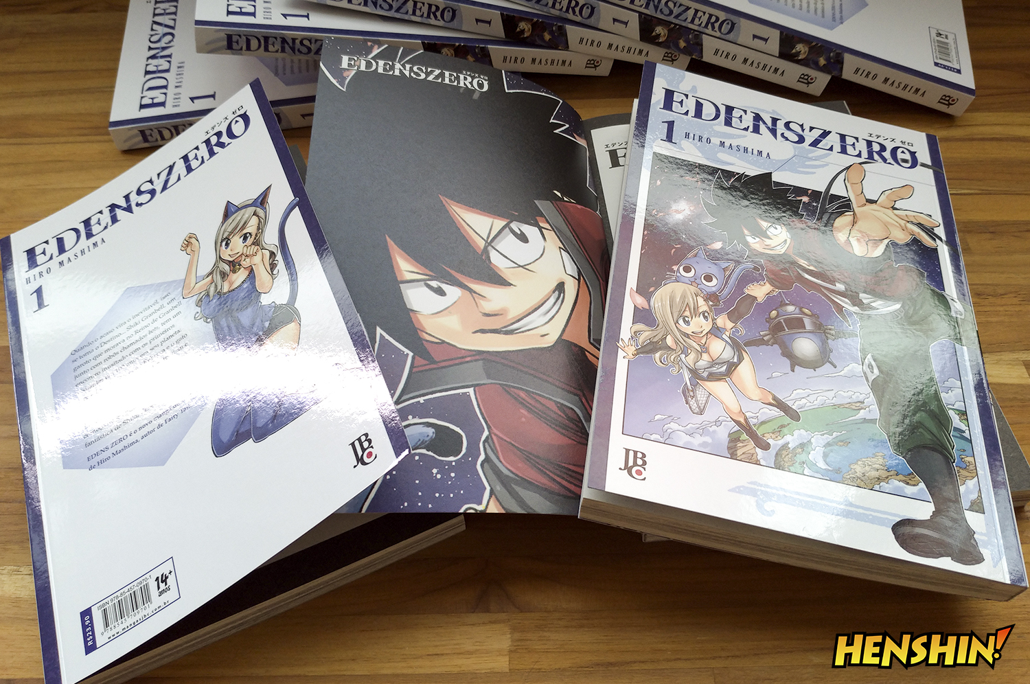 Edens Zero Vol. 01 físico - Editora JBC