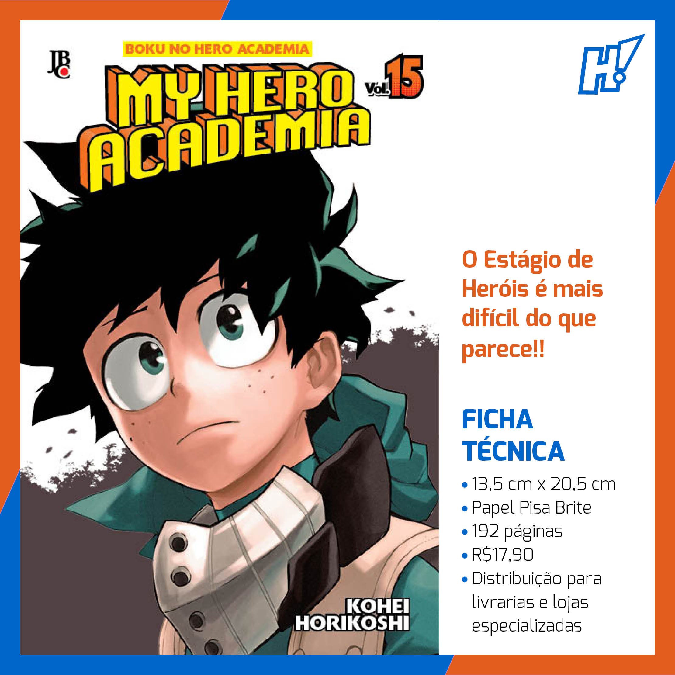 My Hero Academia #35 - Mangás JBC