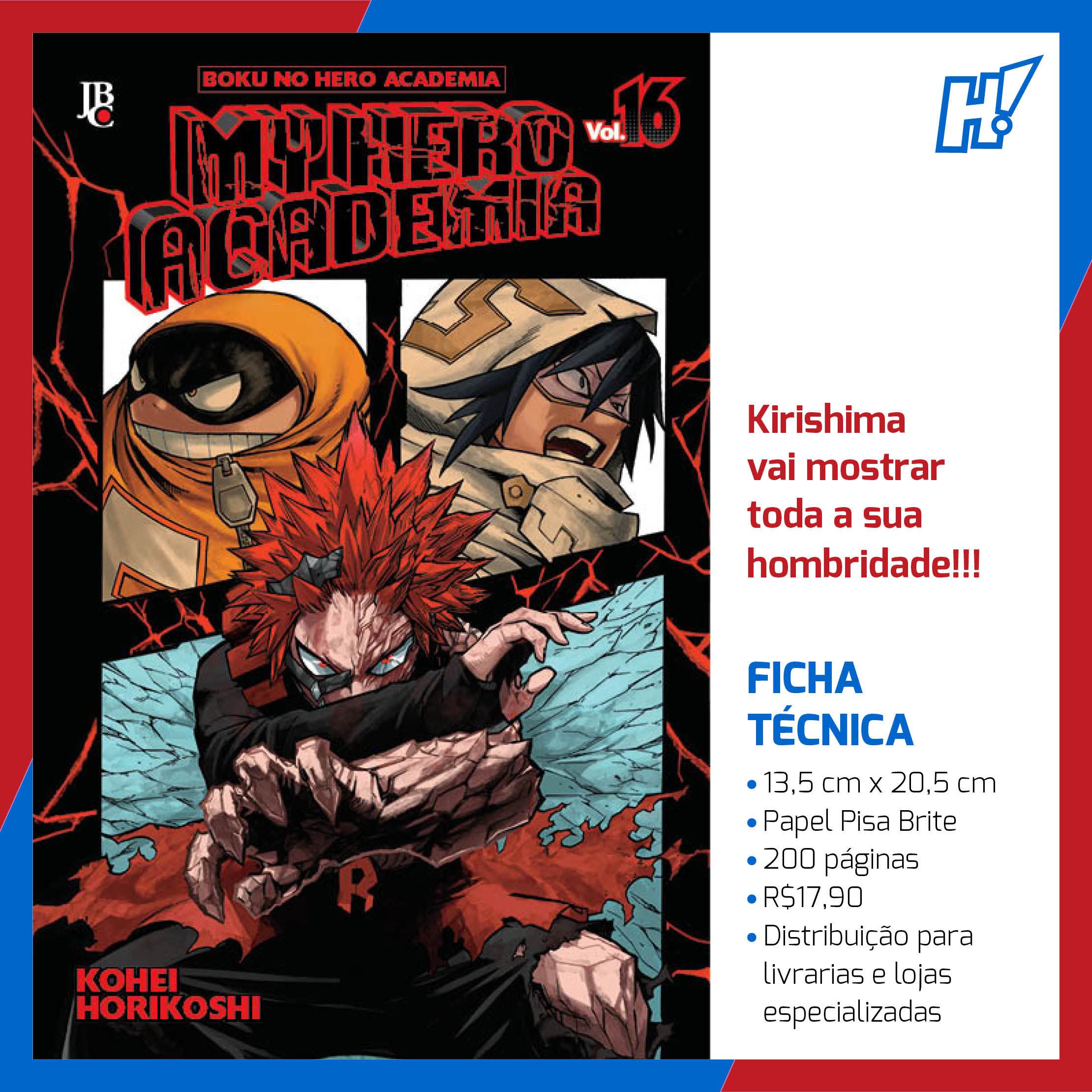 My Hero Academia #15 - Mangás JBC