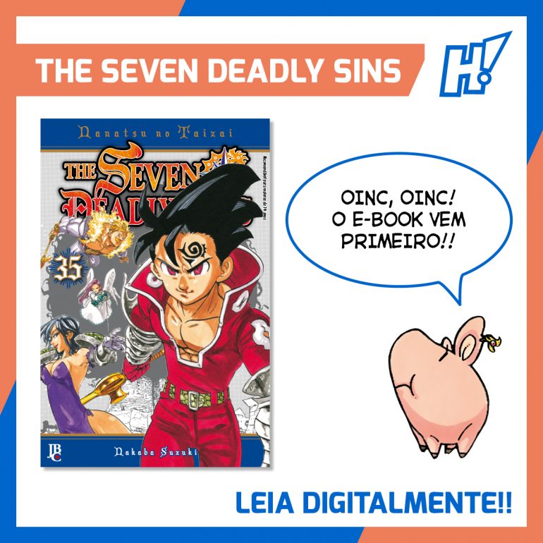 Mangá The Seven Deadly Sins - Capítulos - Mangás JBC