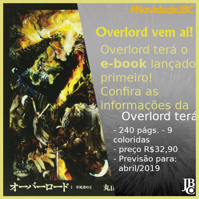 Terceira temporada de Overlord ganha pôster e data de estreia