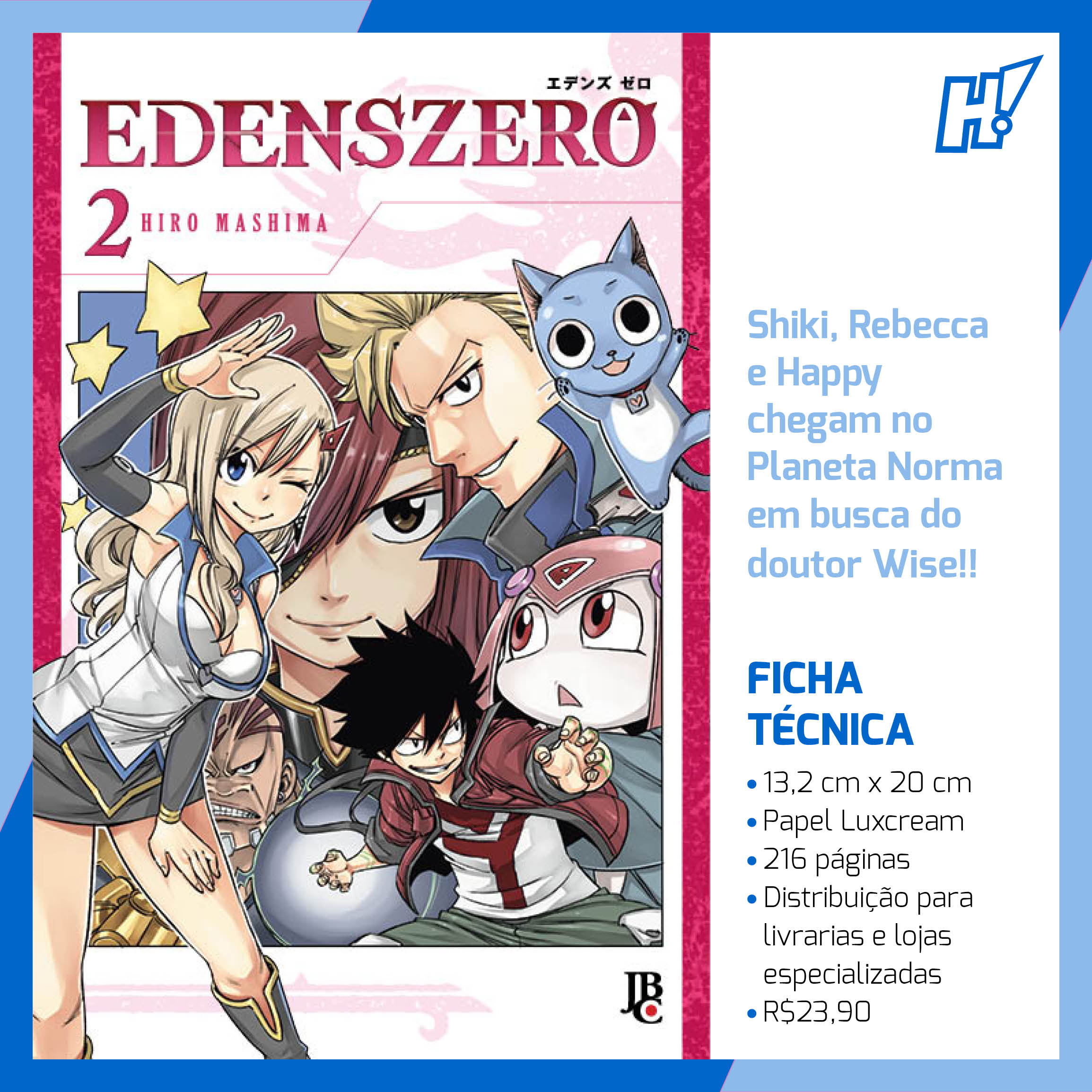 Edens Zero Capítulo #262 - Mangás JBC