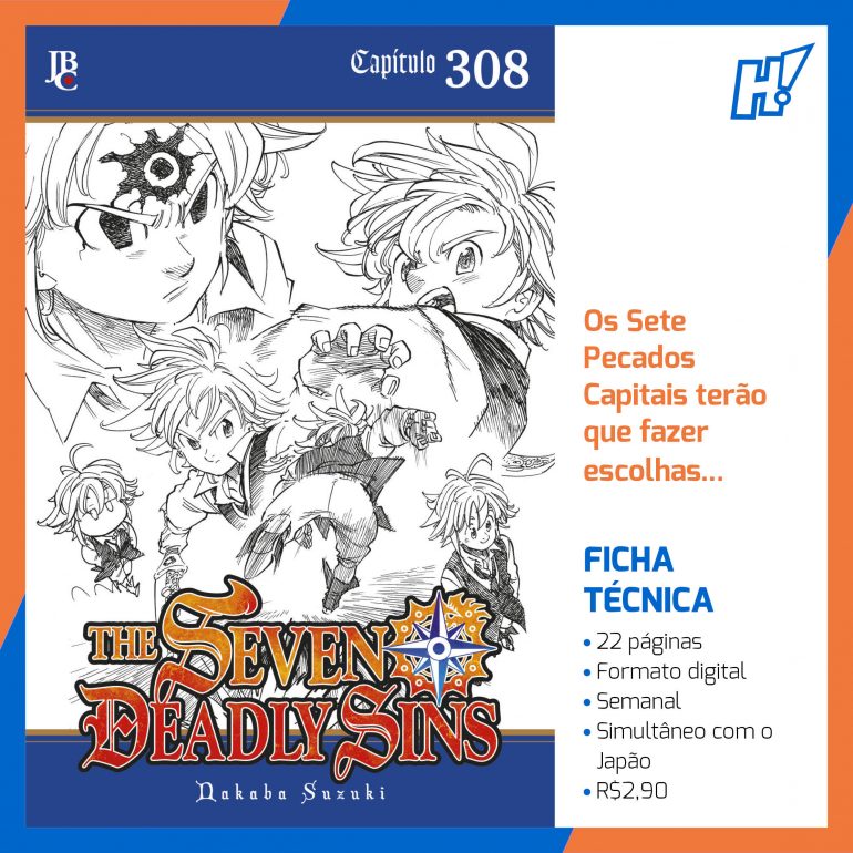 Mangá The Seven Deadly Sins - Capítulos - Mangás JBC