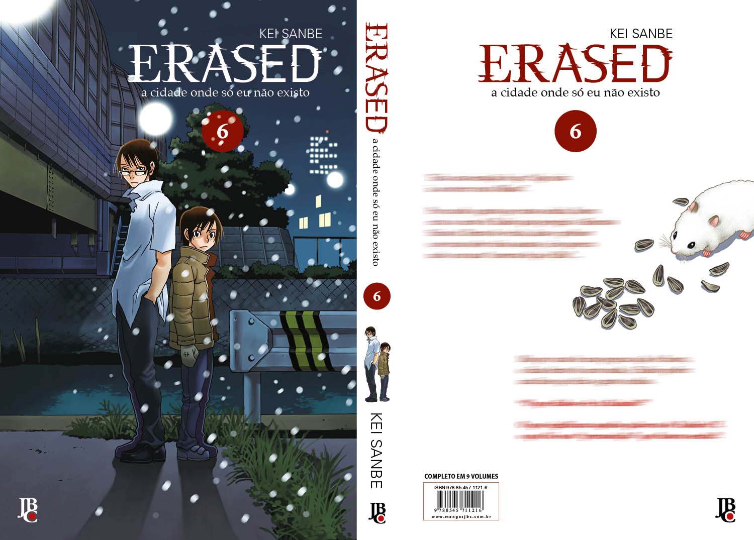 Erased #05 - Capa completa! - Editora JBC