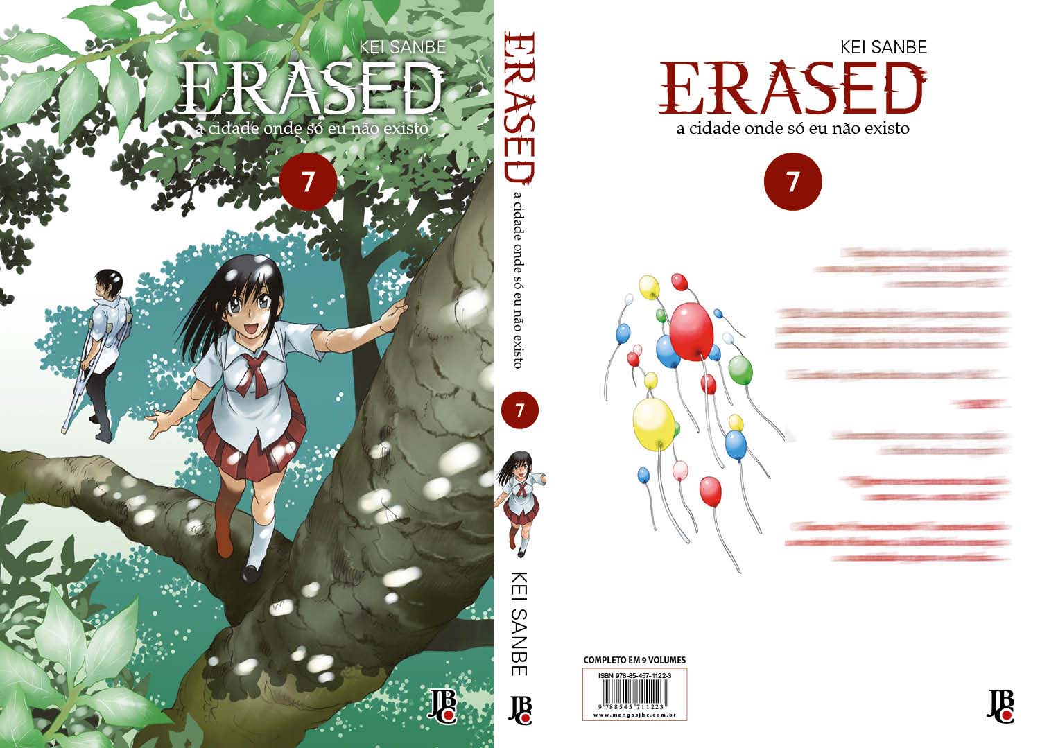Erased #05 - Capa completa! - Editora JBC