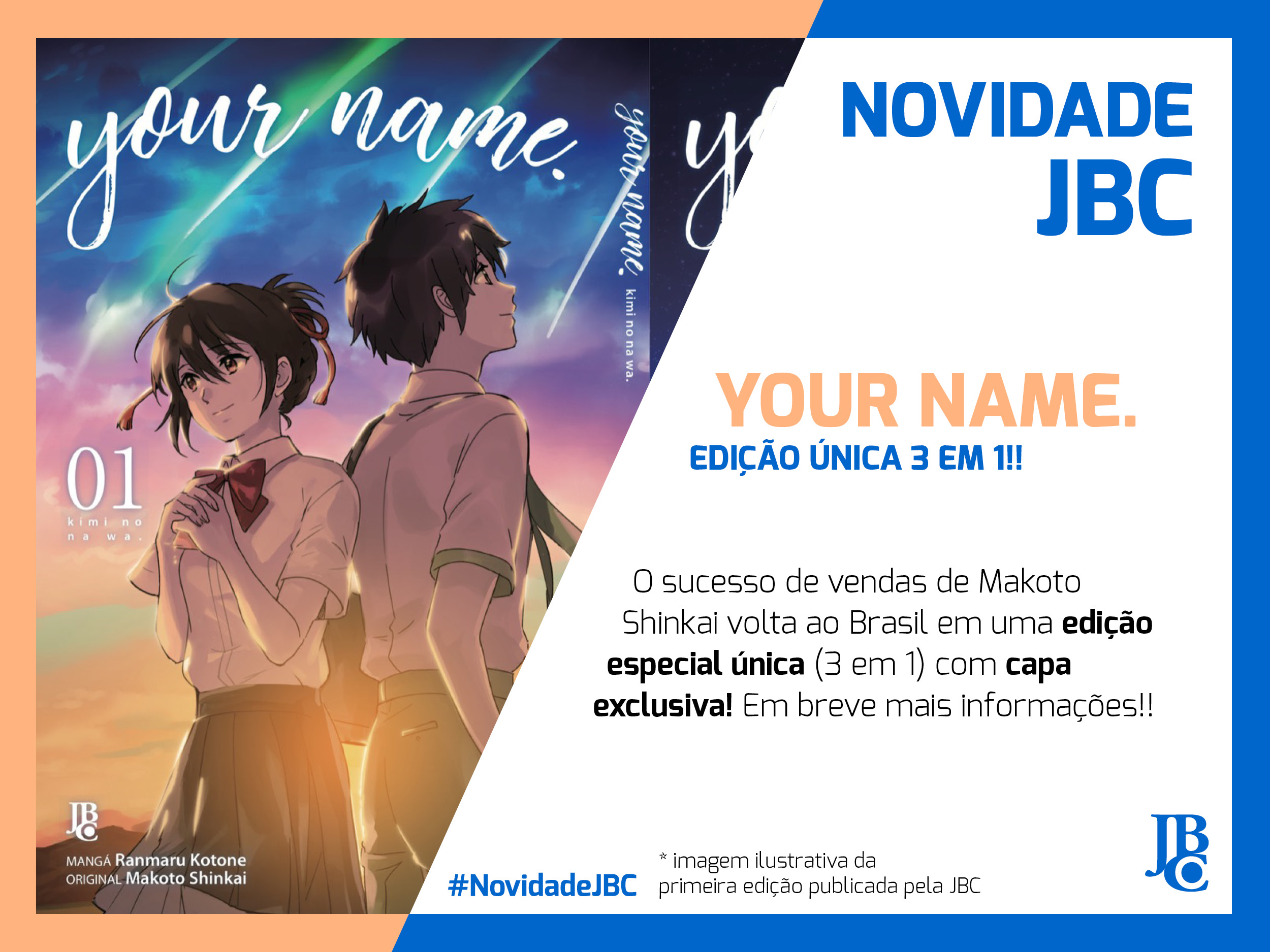 Your Name. #02 - Mangás JBC