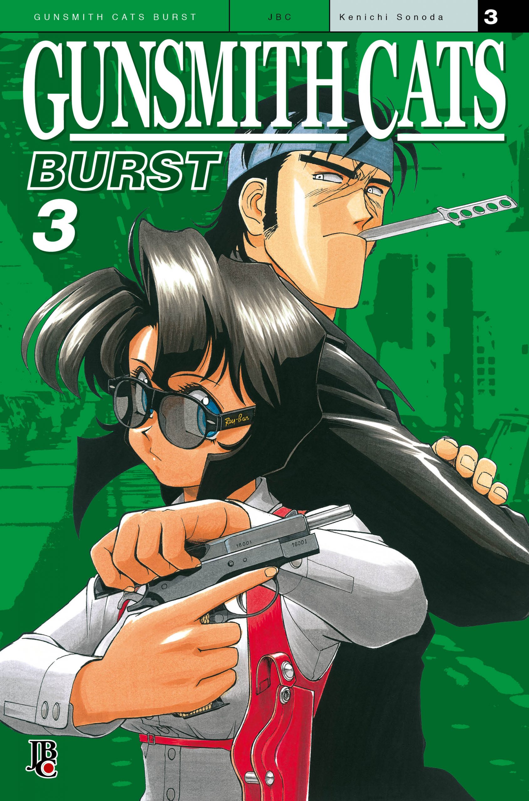 Gunsmith Cats Burst 03 Mangas Jbc