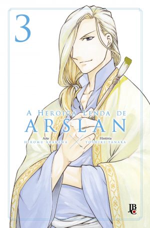capa de A Heroica Lenda de Arslan #03