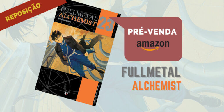 fullmetal alchemist 23 pre venda