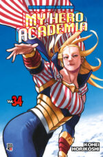 capa de My Hero Academia #34