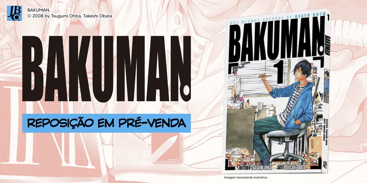 Reposição de Bakuman - Editora JBC
