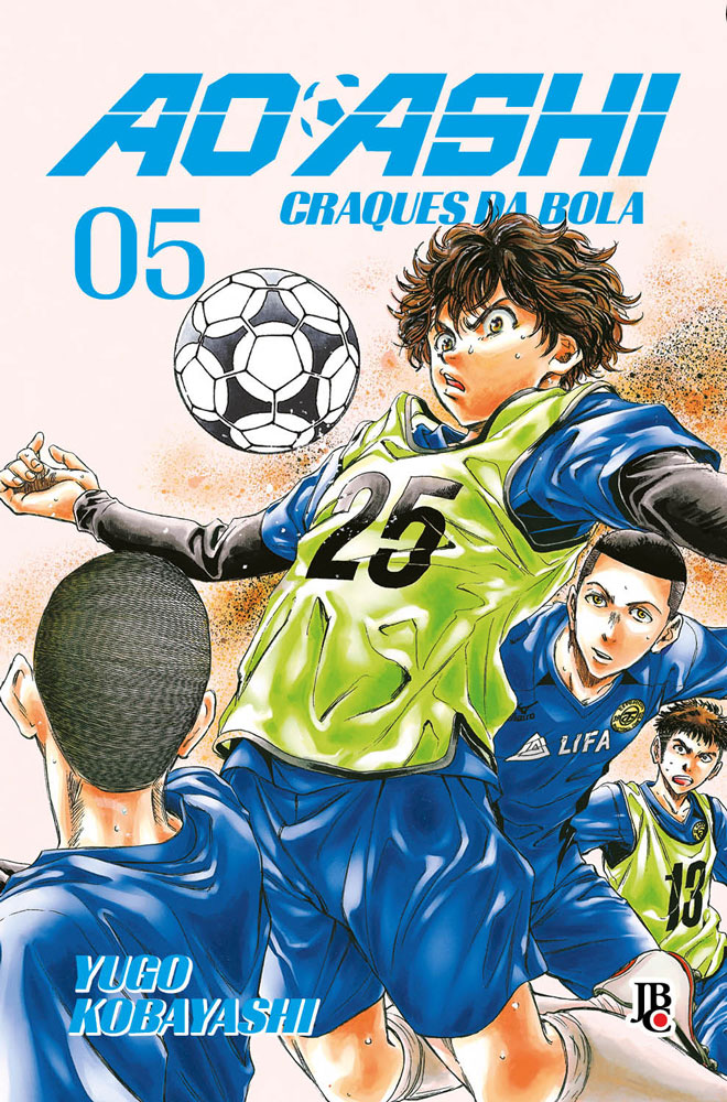 JBC divulga capa e detalhes de “Ao Ashi – Craques da Bola