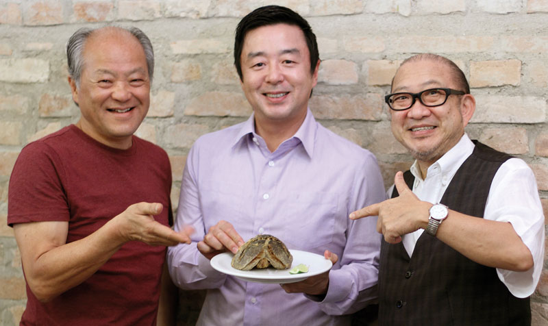 Koji Sakaguchi, Jum Nakao e Jo Takahashi
