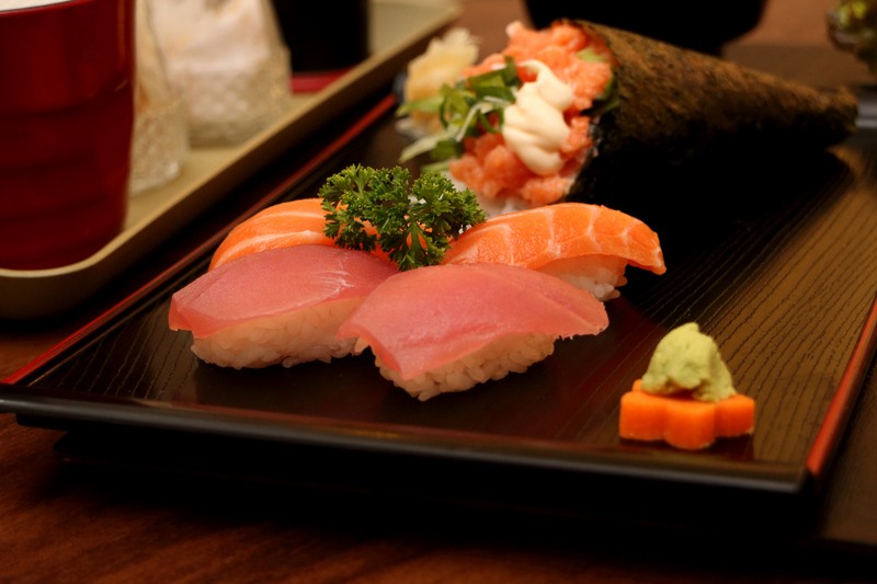 Combinado de nigirizushi e temaki, do Ten Sushi tensushi_04