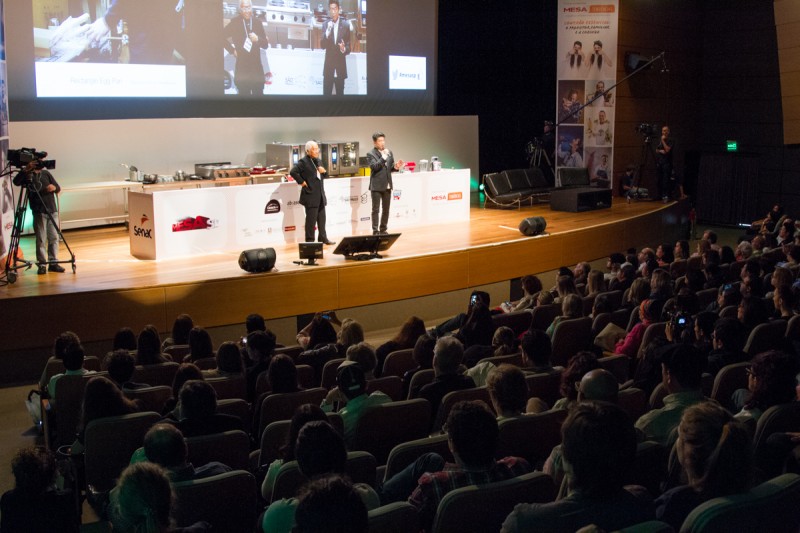 Palestra lotou o auditório do Senac durante a Semana da Mesa SP 7D1_1584