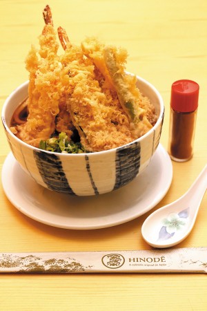 O tempura udon é um dos pratos mais pedidos tempura udon_hinode