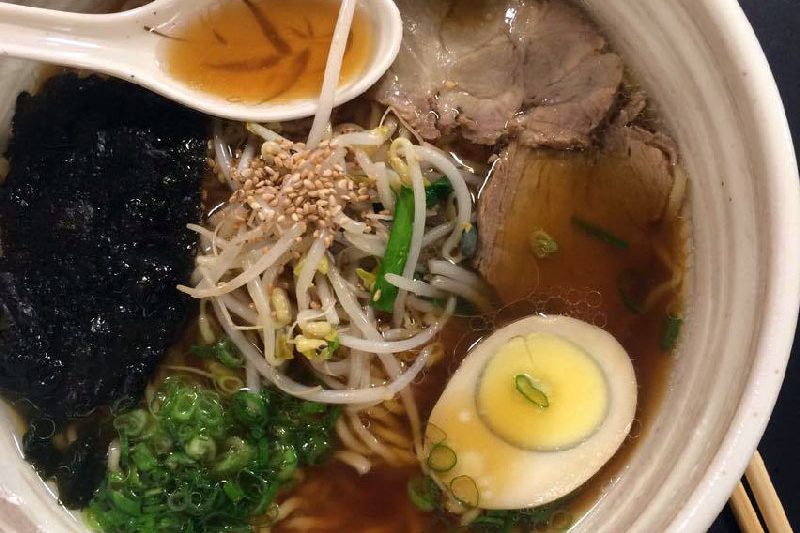 Shoyu ramen do Lamen Kazu