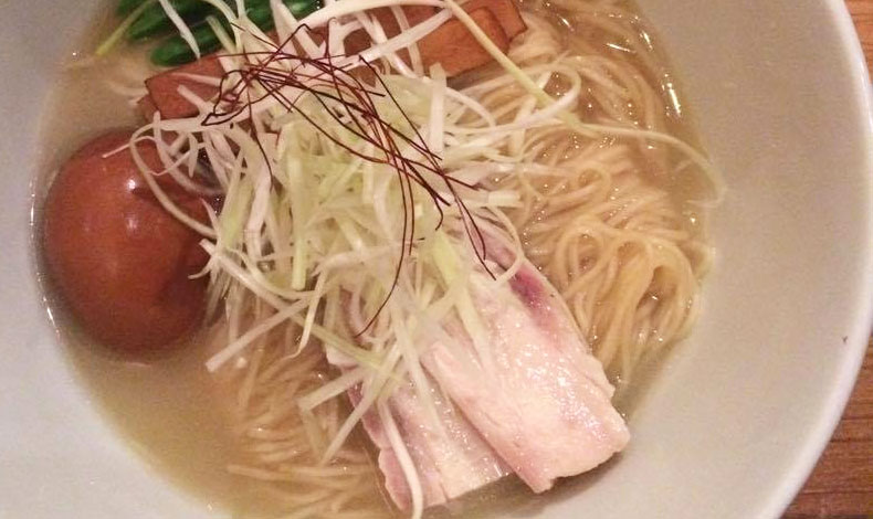 Shio ramen do Tan Tan Noodle Bar