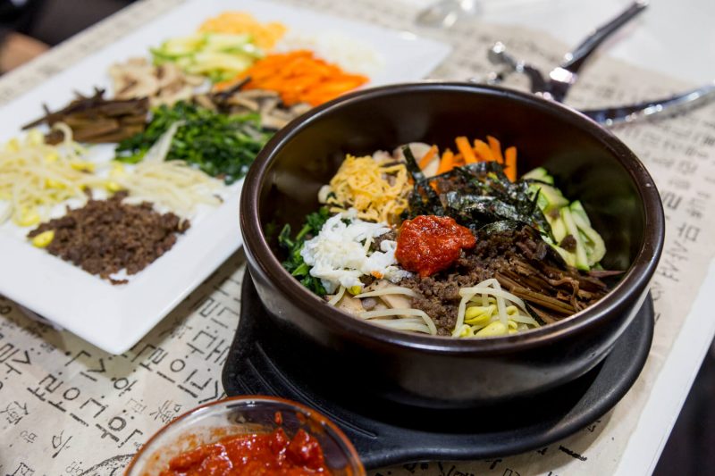 Dolsot bibimbap do Portal da Coreia