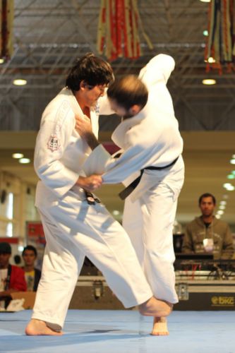 Demonstração de judo