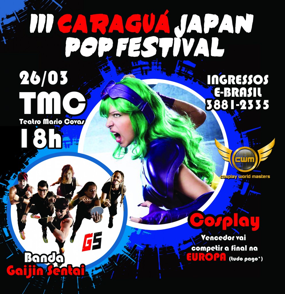 III CARAGUA JAPAN POP FESTIVAL CARTAZ 2