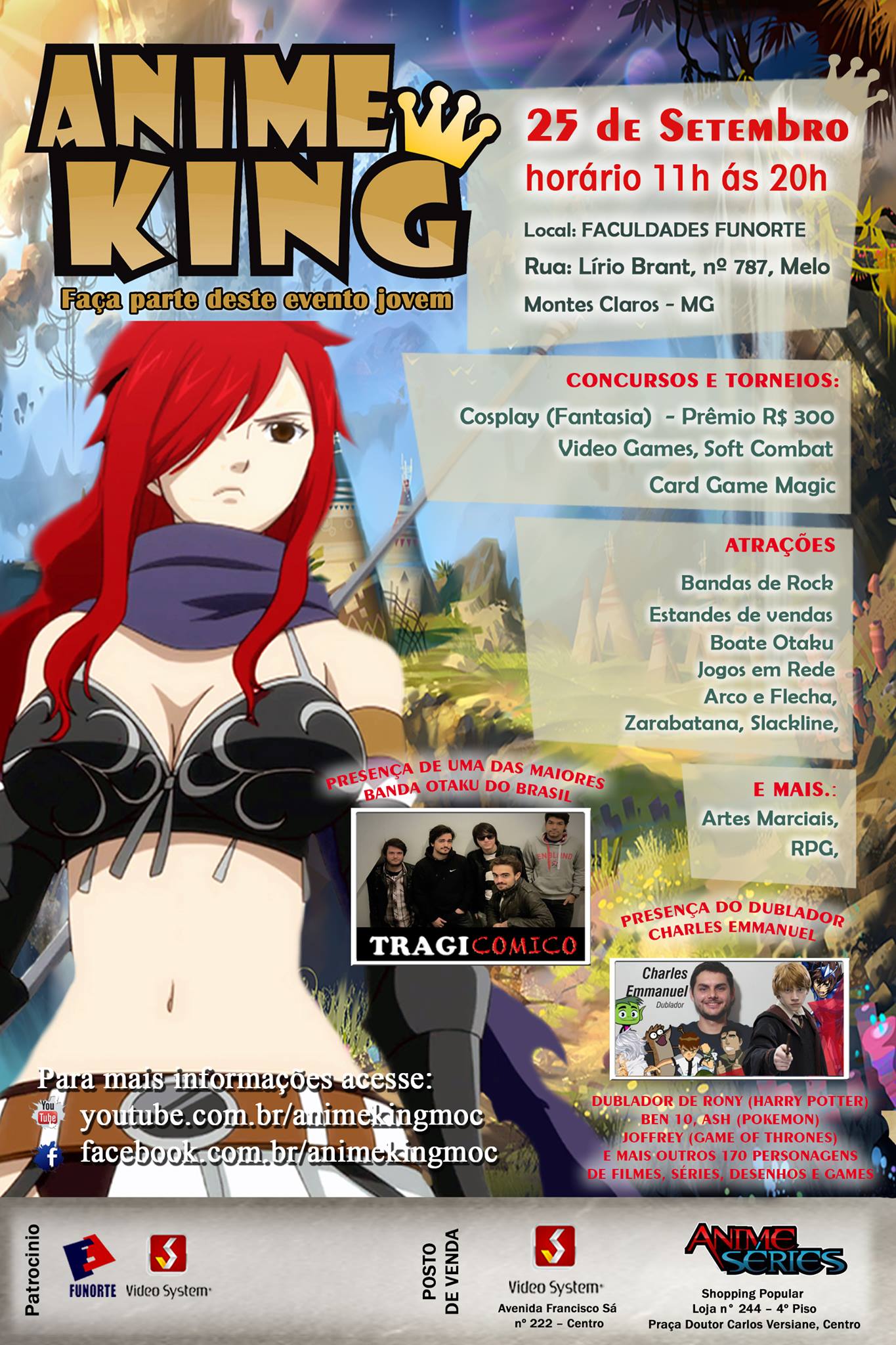 Anime King IX (2023) em Montes Claros - Sympla