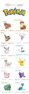 Qual Seria Seu Signo no Zodíaco Pokémon?