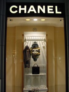 Vitrine da Loja Chanel em Ginza