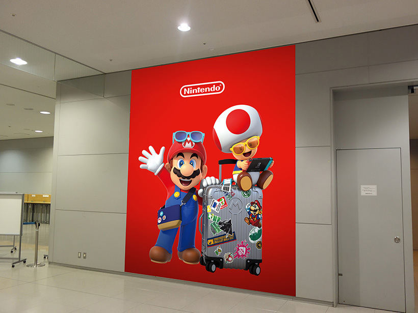 Mario no Aeroporto de Kansai