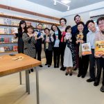 Mangás doados pela Editora JBC para a biblioteca da Aliança Cultural Brasil-Japão