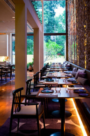 Restaurante Clos, eleito um dos cinco mais bonitos restaurantes da cidade pela revista Época